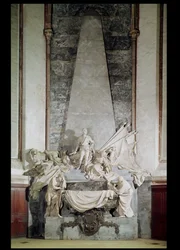 Maurice de Saxe marsall (1696-1750) sírja 1756-77 (márvány)