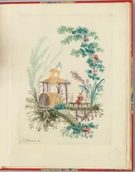 Ornamentális minta a "Nouvelle suite de cahiers chinois a l