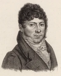 Philippe Libon hegedűművész és zeneszerző portréja 1775-1838, 1810.