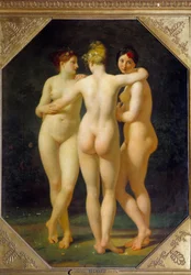 A három kegyelem. Jean Baptiste Regnault (1754-1829) festménye