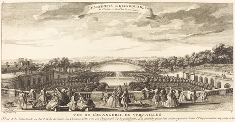 Kilátás a versailles-i narancsházra