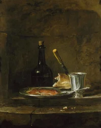 A reggeli előkészítése, avagy Az ezüstserleg, 1728 előtt