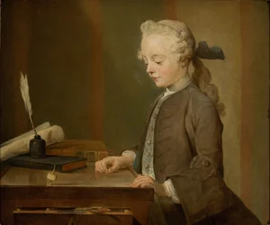 Auguste Gabriel Godefroy portréja