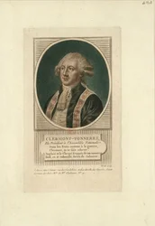 Stanislas Marie Adelaide portréja, Clermont-Tonnerre grófja 1757-1792, c. 1789.