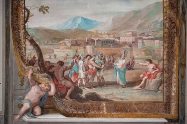 Bacchus, Lycurgus és Hermes Trismegistus