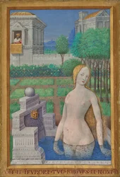 Bathsheba Fürdőzés XII. Lajos óráiból