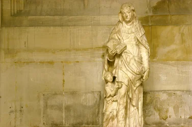 Szent Anna és lánya, Szűz Mária (márvány) (lásd még: 248121 és 248123)