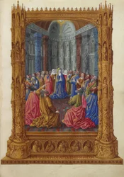 Très Riches Heures du Duc de Berry – Pünkösd