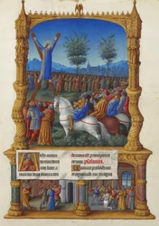 Très Riches Heures duc de Berry – Szent András mártíromsága