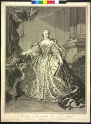 Maria Leszczynska (metszet)