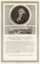 Marie-Jean Herault de Sechelles portréja