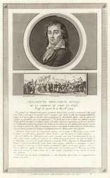 Pierre Gaspard Chaumette portréja