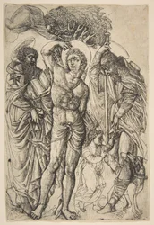 Szentek Sebastian, Anthony és Roch.n.d.