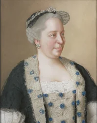 Mária Terézia osztrák császárné portréja 1717-1780, 1762