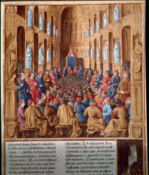 II. Urbán pápa (1042-1099) az első keresztes hadjáratot hirdette a franciaországi Clermont-i Zsinatban, amely egyesítette a lovagokat, a nemességet és a bíborosokat