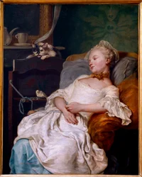 Jean Francois Colson (1733-1803) nyugalmi festménye 1759 V. 0,92x0,72 m Dijon, Szépművészeti Múzeum