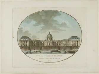 A Mazarin College kilátása
