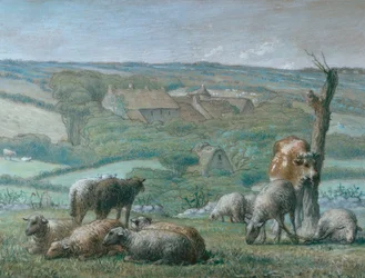 A parasztház Lieu-Bailly-ben, 1871