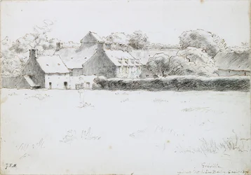Kilátás a mezőgazdasági épületekre, 1871. augusztus 6
