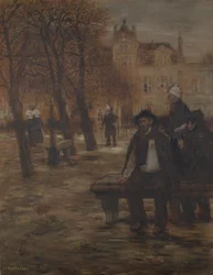 A régi lábadozók, 1892 körül