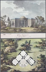 Pavilon az angolkertben, 1795