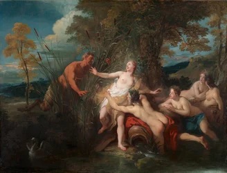 Pán és Szírinx, 1720