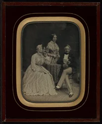 Jean Gabriel és Anne-Charlotte-Adélaide Eynard portréja Madame Charrière-rel