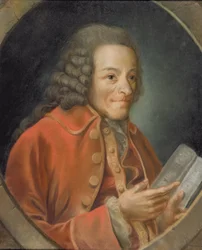 Voltaire (1694-1778) portréja