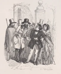 Az ember három évig hibáztathat, ha ledobná a kalapját. a Kis M...-ből, 1843.