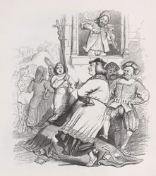 A meudoni hegedűs Béranger teljes műveiből, 1836.