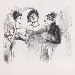 Ezeknek a hölgyeknek a véleménye a Béranger teljes műveiből, 1836.
