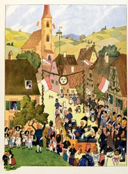 Elzász története mesél a gyerekeknek; X. Károly királynak Mulhouse van;
