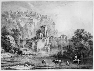 Egy lovas, 1800.