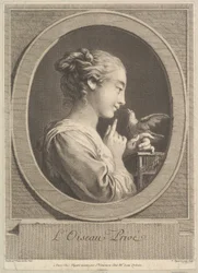 A megszelídített madár, kb. 1769.