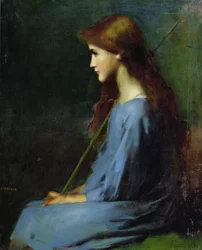 Kis pásztorlány, 19. század