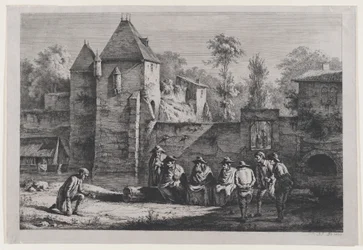 Vaise régi kapuja, Lyon, 1803.