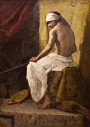 Arabe asis, dátum nélkül. (Olaj, vászon)