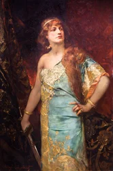 Judit, 1885 körül (Olaj, vászon)