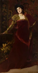 Emma Calve portréja