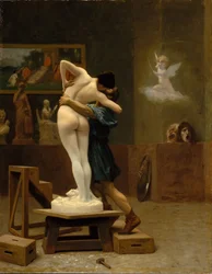 Pügmalión és Galatea, kb. 1890