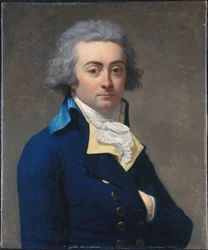 Francia: Portrait de Marie-Jean Hérault de Séchelles (1759-1794) Marie-Jean Hérault de Séchelles portréja