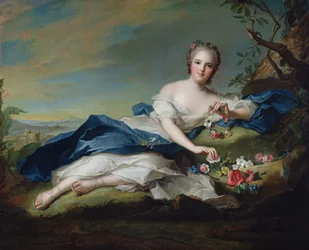 Francia Henriette portréja, 1742 körül