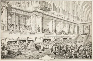 XVI. Lajos esküje beiktatásakor