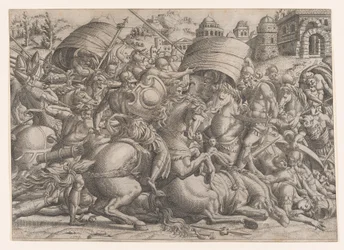 Trója előtti csata, 1535-55.