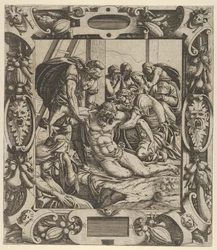 Keresztlerakás, kb. 1544.
