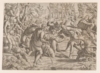 Az áruló bűn, amelyet a pásztorok vittek be a trójai táborba, 1535-55.
