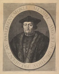 Augustin de Thou, a Parlament elnöke.
