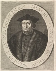 Augustin de Thou, a Parlament elnöke.