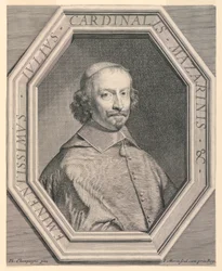 Mazarin bíboros portréja