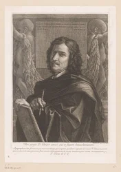 Nicolas Poussin portréja